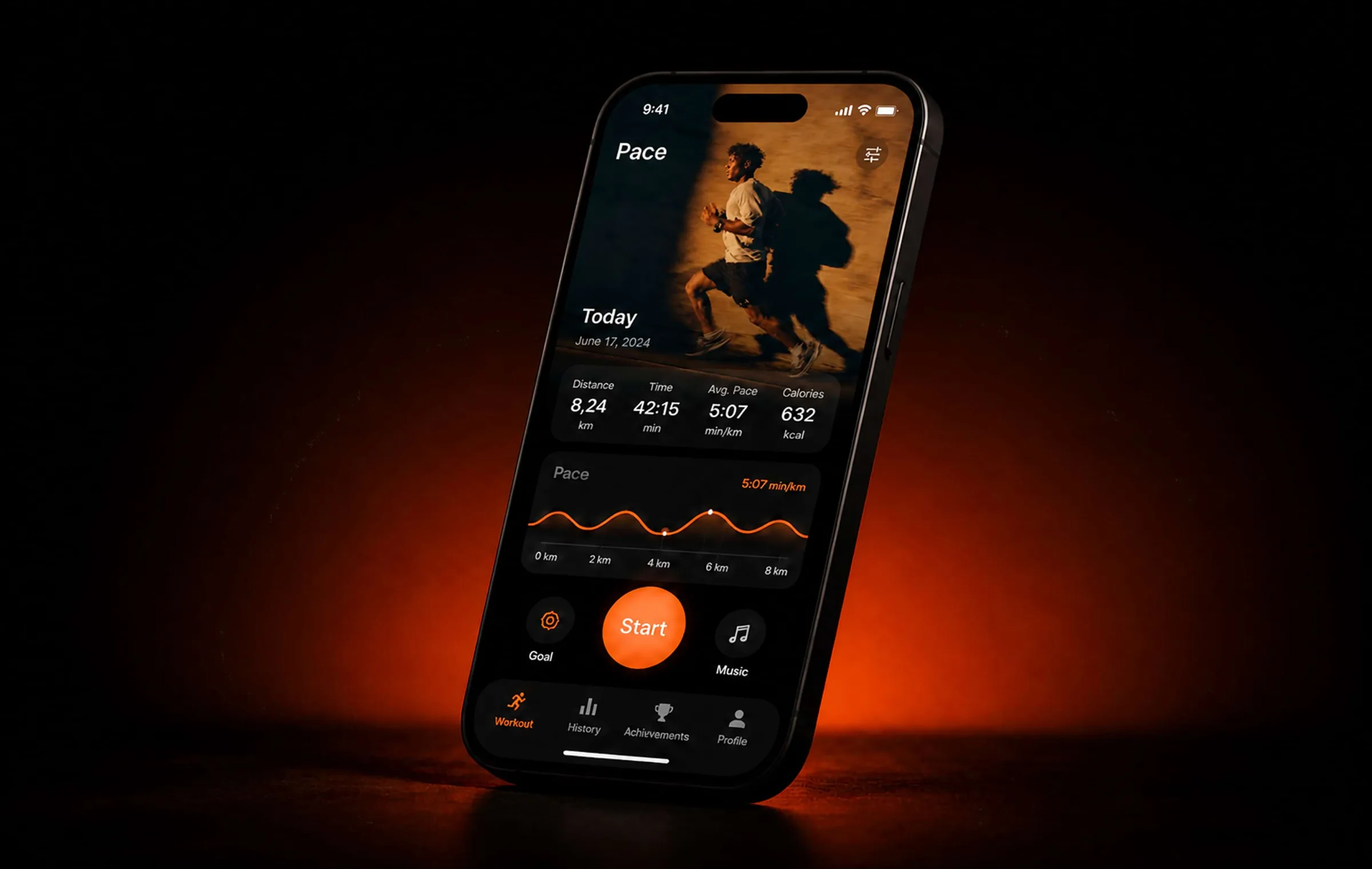 Pace interface showcase